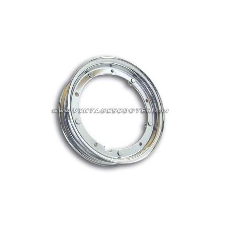 Jante acier Chromée 3,00-3,50x10 Vespa Primavera/GTR/Sprint/PX/LMl